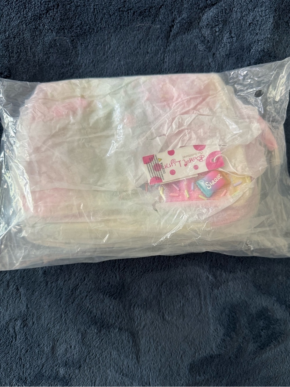 Bari Lynn Pastel Holographic Crossbody Bag - Multicolor - Picture 5 of 6